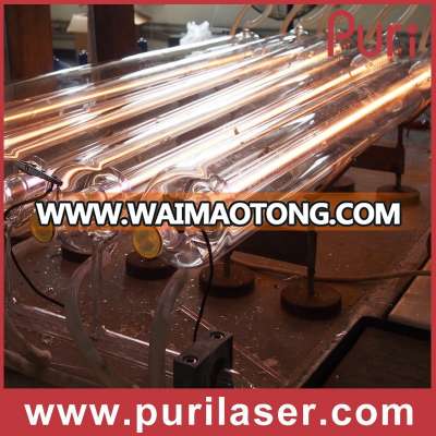 cheap price 250w co2 laser tube 8000-10000 hours for laser cutting machine